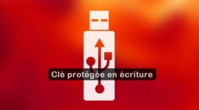 Comment formater une clé protégée en écriture