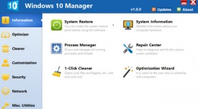 Windows 10 Manager V1.0.9