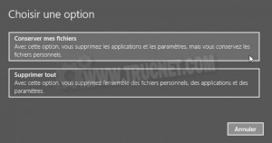 Réinitialiser Windows 10 sans perdre vos données4