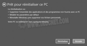 Réinitialiser Windows 10 sans perdre vos données6