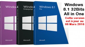 Windows 8.1 32Bits FR All in One R5