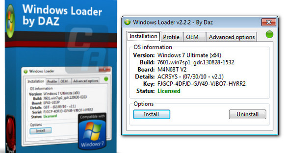 windows 7 activator daz loader 2.2 2 download