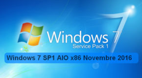 Windows 7 SP1 AIO x86 Novembre 2016