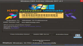 Windows KMS Activator Ultimate 2017 v3.3 Portable