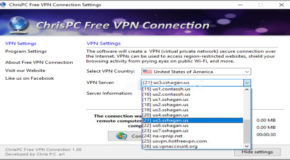 ChrisPC Free VPN Connection 1.04.12 Gratuit