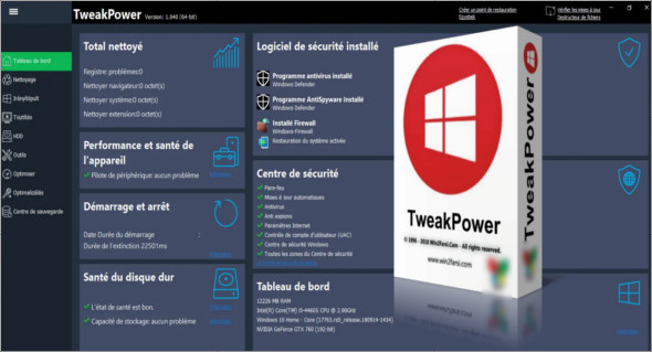 TweakPower 2.041 instal the new