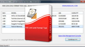 HDD Low Level Format Tool 4.40