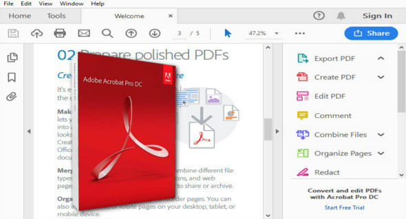 Adobe Acrobat Reader DC 2023.003.20215 free downloads