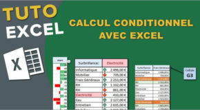 Formation Calcul conditionnel avec Excel