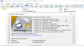 WinImage 11.00 + Portable