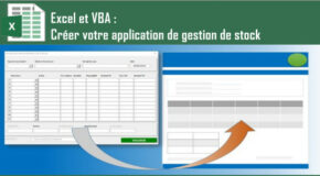 Excel et VBA : Créez appli de gestion des stocks