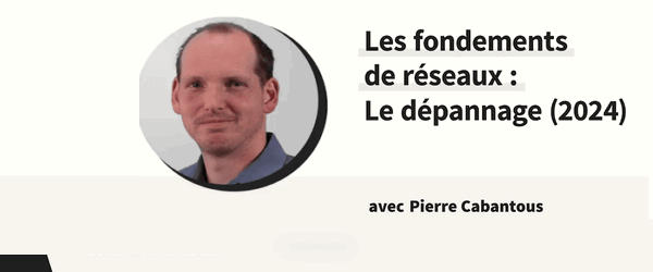 Les fondements des réseaux: Le dépannage