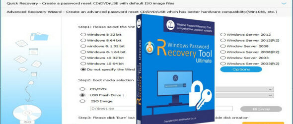 Windows Password Recovery Tool Ultimate 8.4.3.2