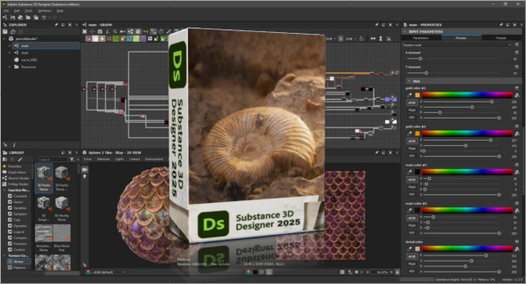 Adobe Substance 3D Designer v14.1.0 Pré-activé