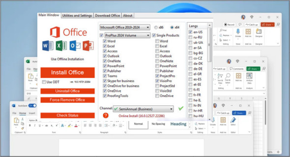 MS Office Professional Plus 2021-2024 VL v2412