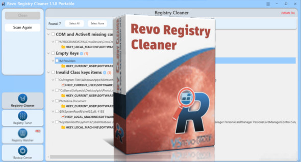 Revo Registry Cleaner Pro v1.2.5